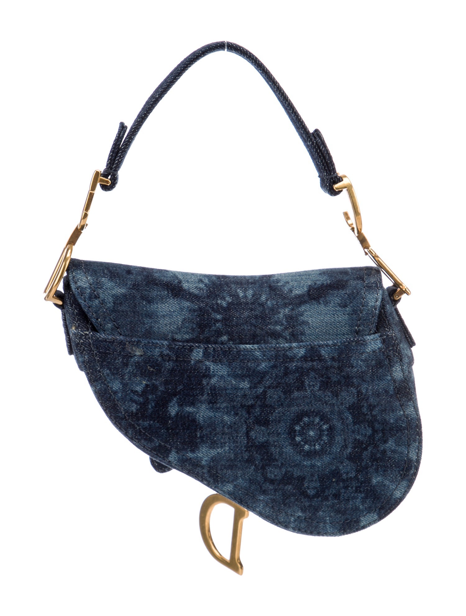 Christian Dior Denim Saddle